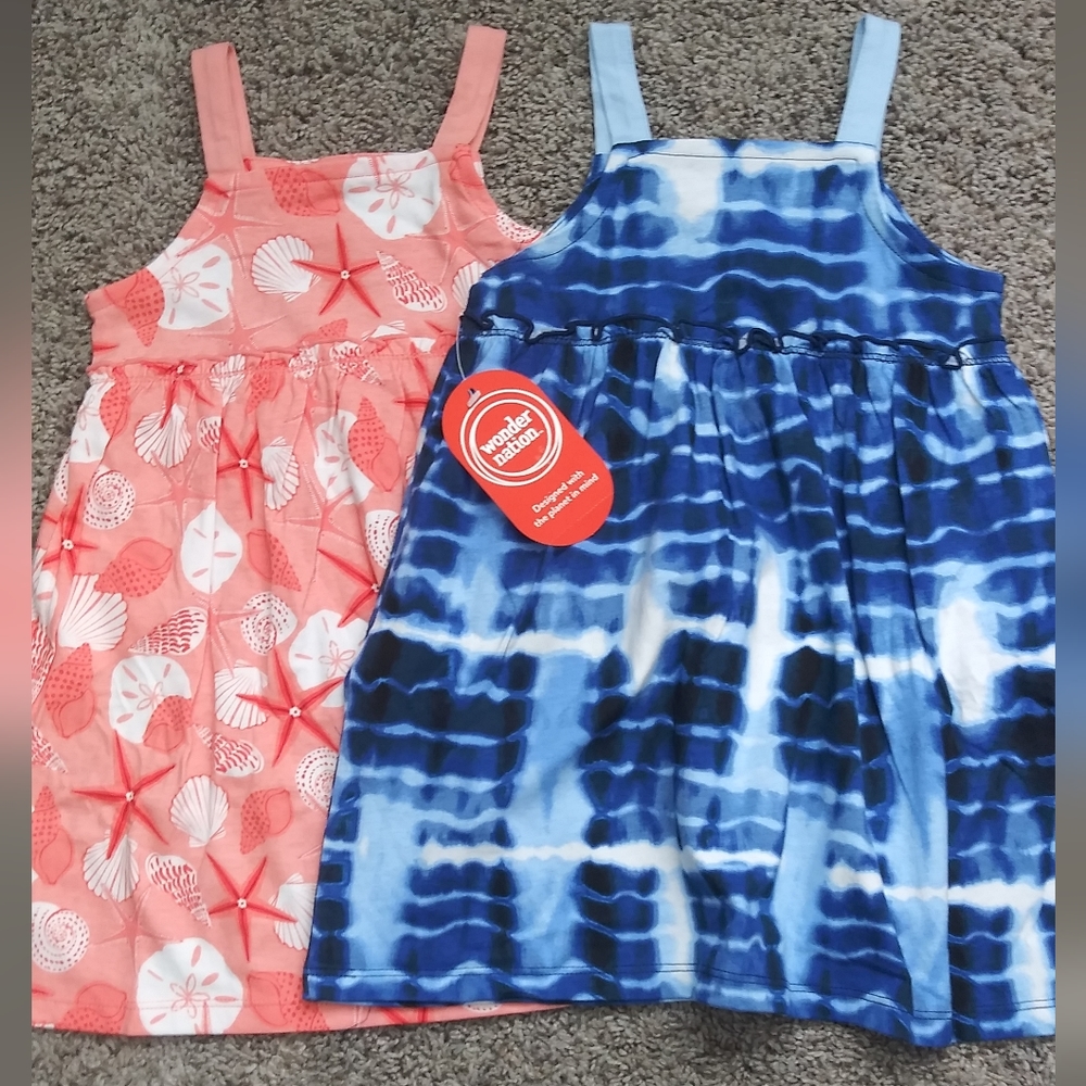 2 PK Tank Dress for little girl.